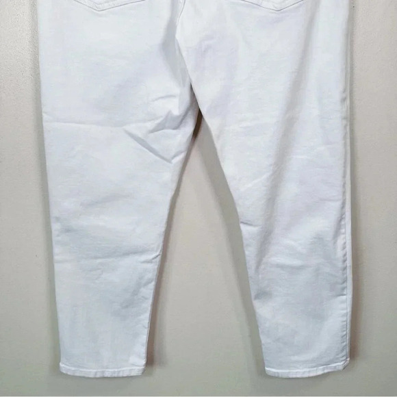 Banana Republic Womens Size 32 High  Rise Slim White Jeans - Picture 13 of 14